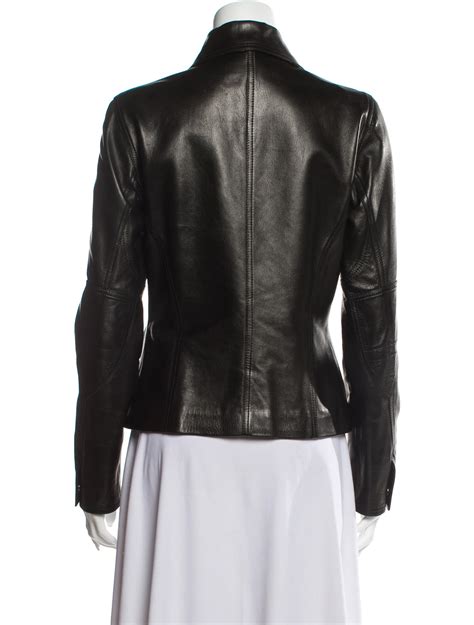 gucci long jacket leather for women|gucci leather jacket vintage.